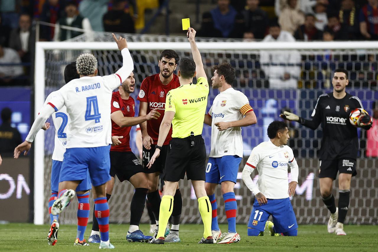 Spanish Super Cup - Semi Final - FC Barcelona v Osasuna