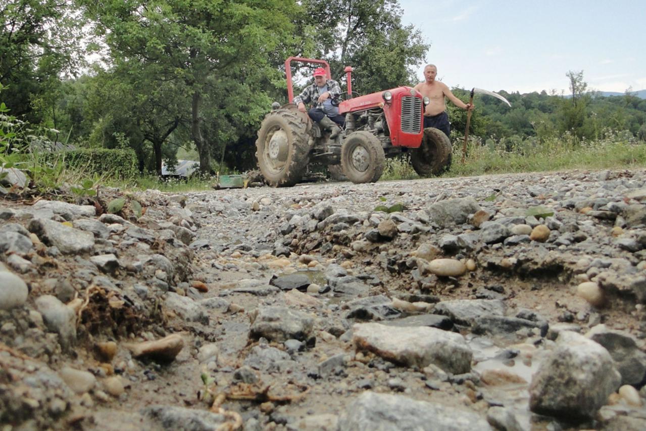 nepogoda, levinovac, cesta 