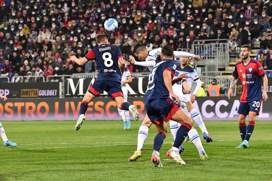 italian soccer Serie A match - Cagliari Calcio vs SS Lazio