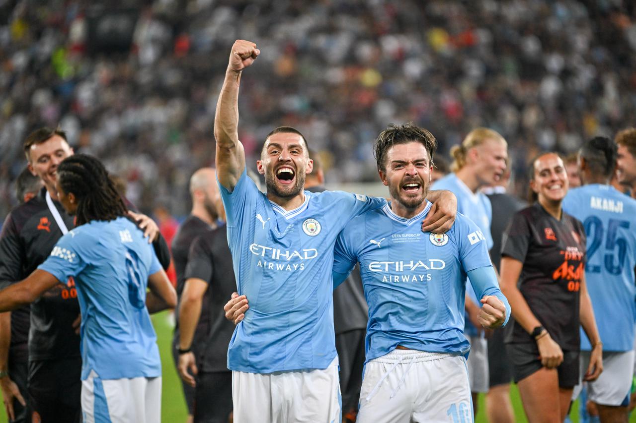 UEFA Super Cup - European Super Cup Manchester City Vs Seville