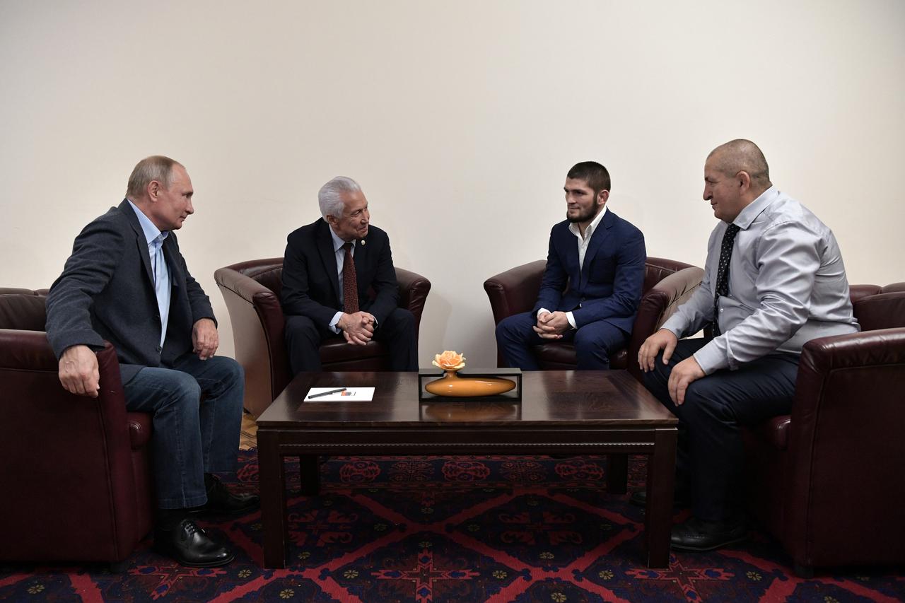 Vladimir Putin i Khabib Nurmagomedov