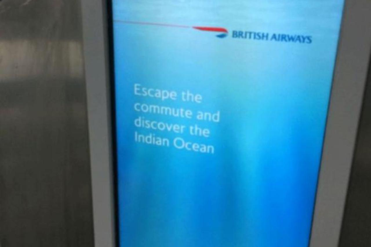 British Airways se osramotio reklamom