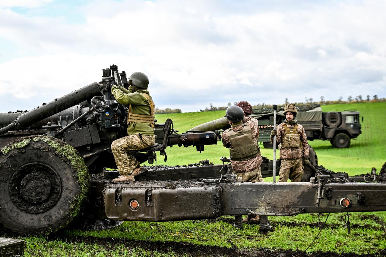 Ukrainian Artillery Unit - Zaporizhzhia Region