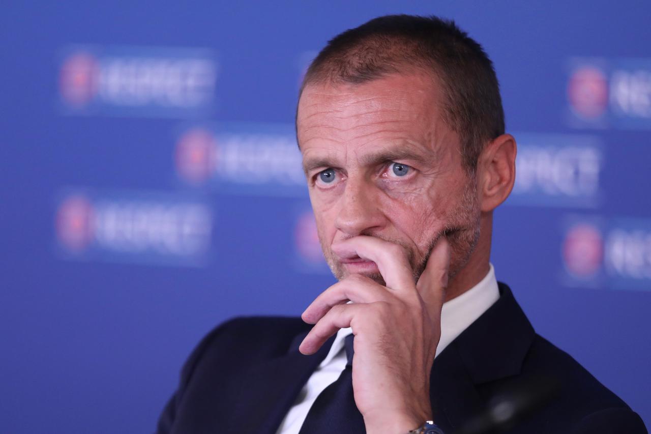 Hvar: Predsjednik  UEFA-e Aleksander Čeferin održao je konferenciju za medije 