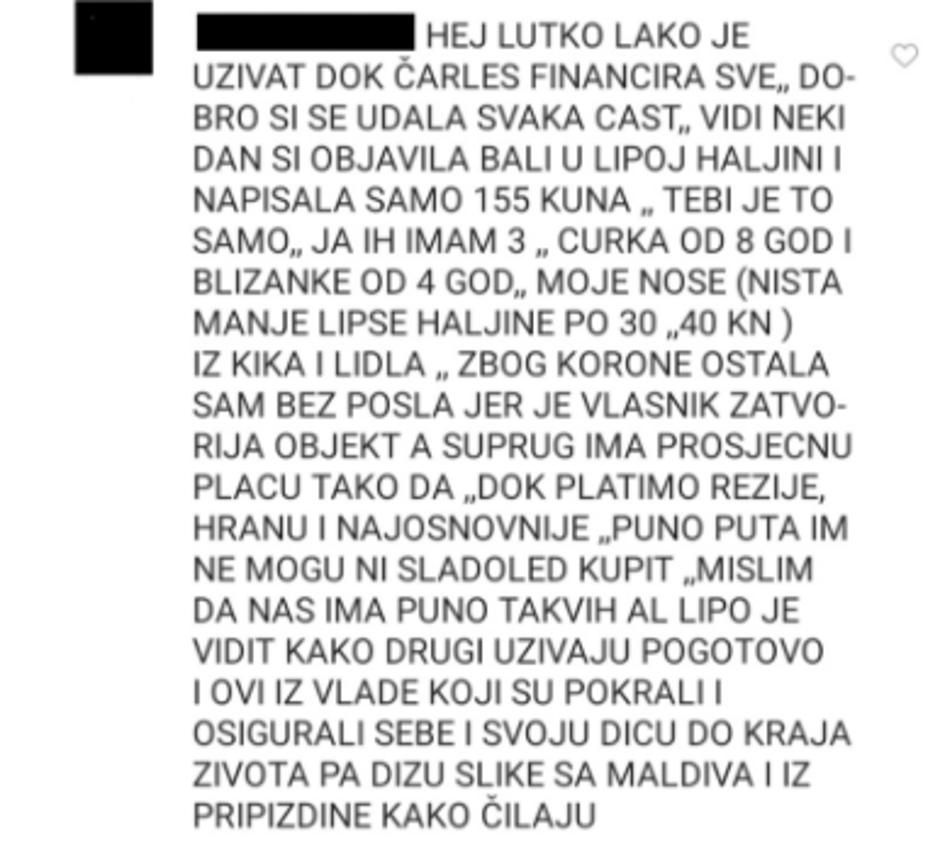 Pratiteljica oštro kritizirala Ellu Dvornik