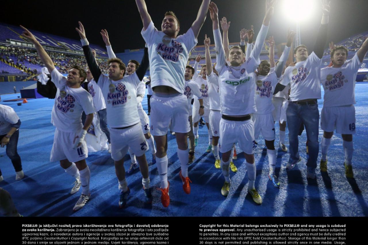 '22.05.2013., stadion u Maksimiru, Zagreb - Druga utakmica finala Hrvatskog kupa, NK Lokomotiva - HNK Hajduk. Photo: Sanjin Strukic/PIXSELL'