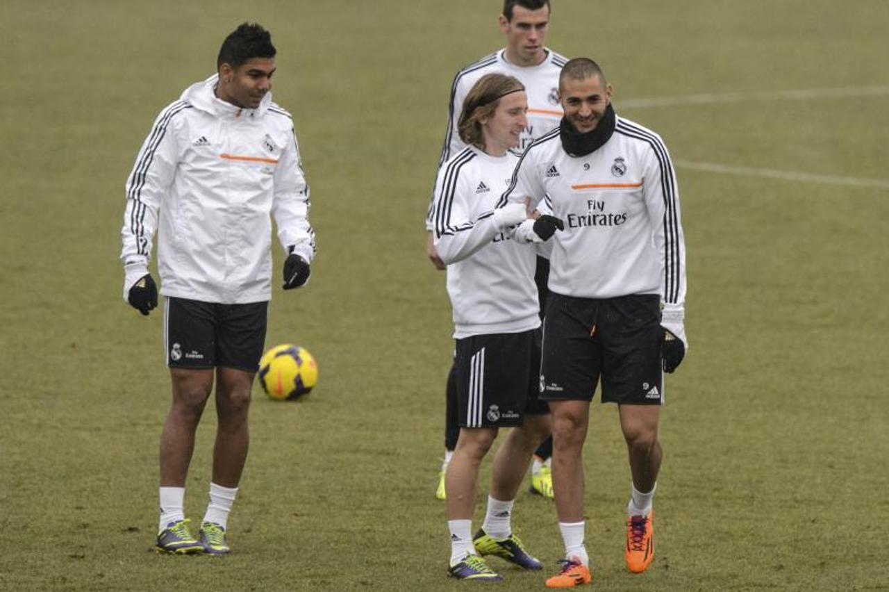 Luka Modrić i Karim Benzema