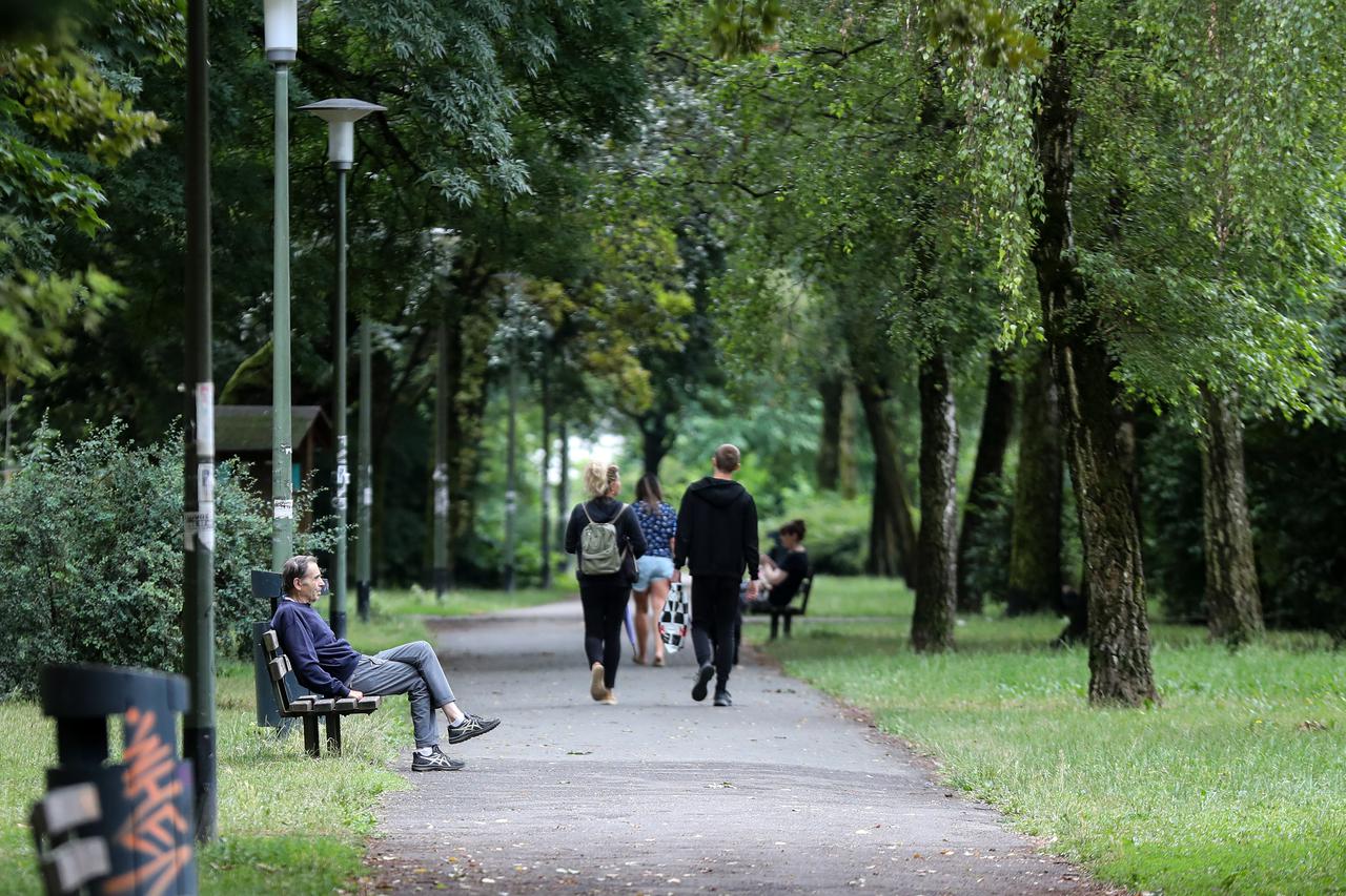 Zagreb: Park mladenaca u naselju Siget