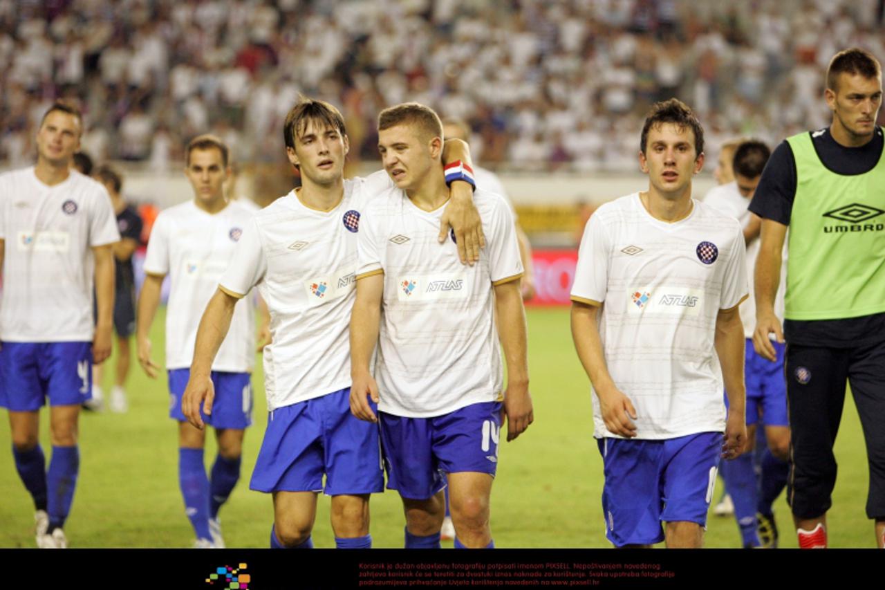 '02.08.2012., Stadion Poljud, Split - Prva utakmica 3. pretkola Europske lige, HNK Hajduk Split - FC Inter Milano. Josip Radosevic. Photo:Ivo Cagalj/PIXSELL'