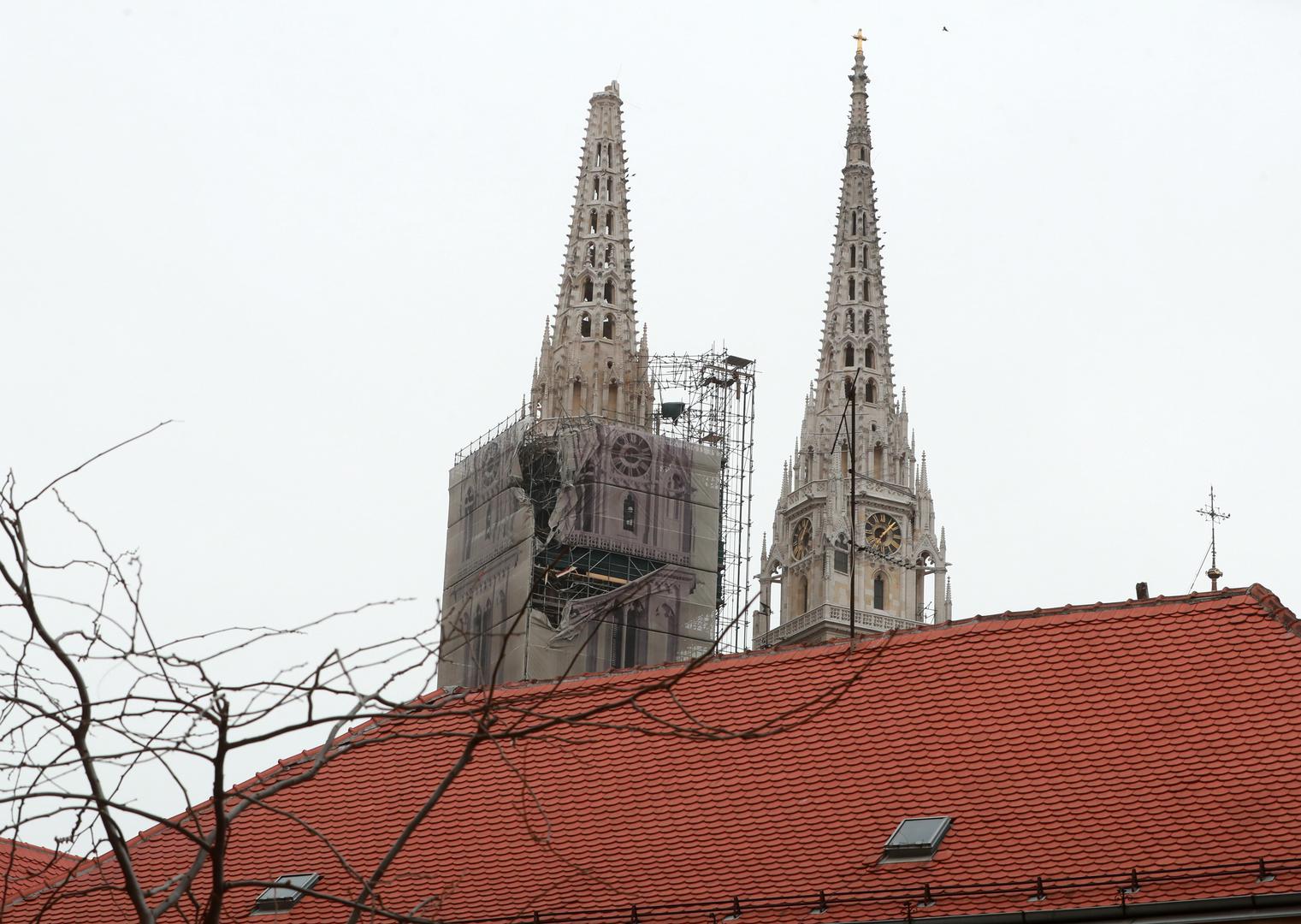 22.03.2020., Zagreb - Posljedice potresa u centru grada. Photo: Sanjin Strukic/PIXSELL