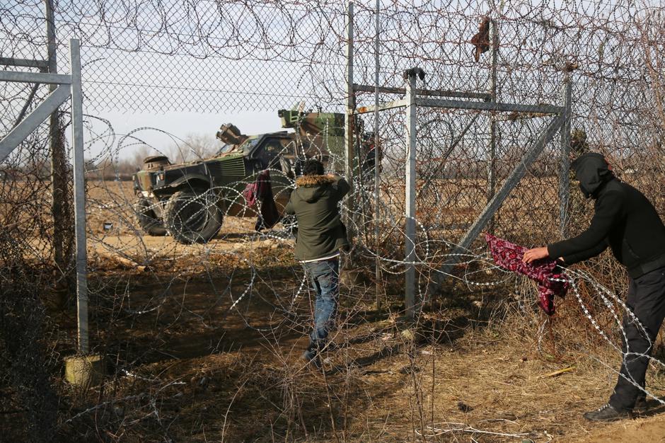 Migranti na tursko-grčkoj granici