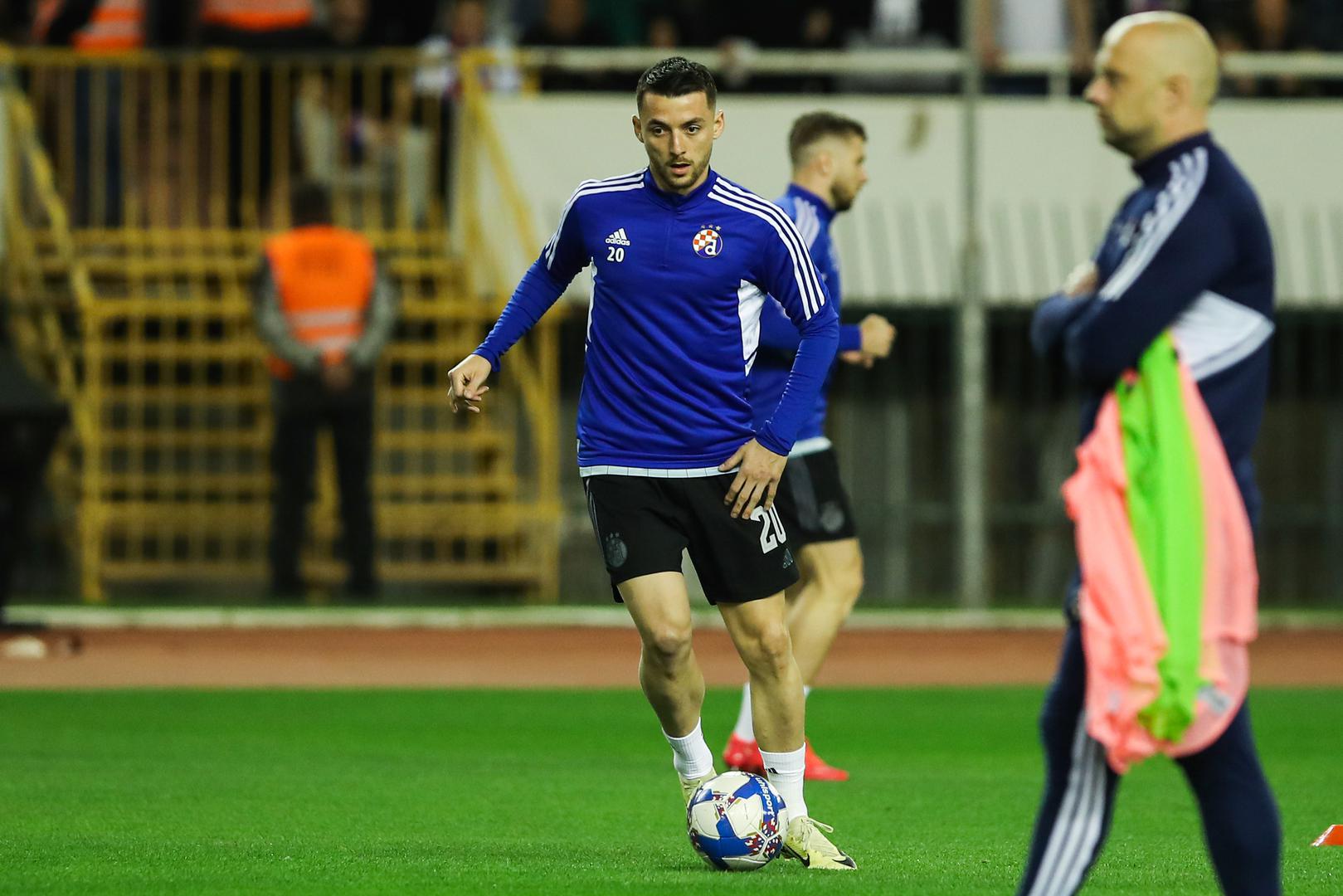 30.03.2024., Split, stadion Poljud - SuperSport HNL, 28. kolo, HNK Hajduk - GNK Dinamo. Arber Hoxha Photo: Photo: Zvonimir Barisin/PIXSELL