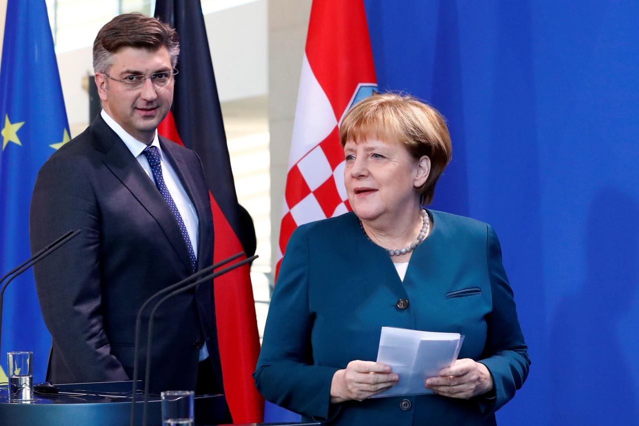 plenković, merkel