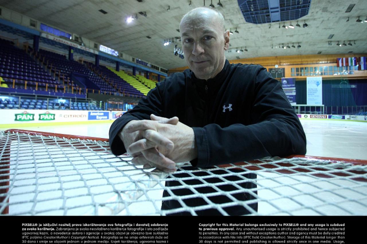 'SPECIJAL MAX 07.11.2012., Zagreb - Marty Raymond trener KHL Medvescak.  Photo: Goran Stanzl/PIXSELL'