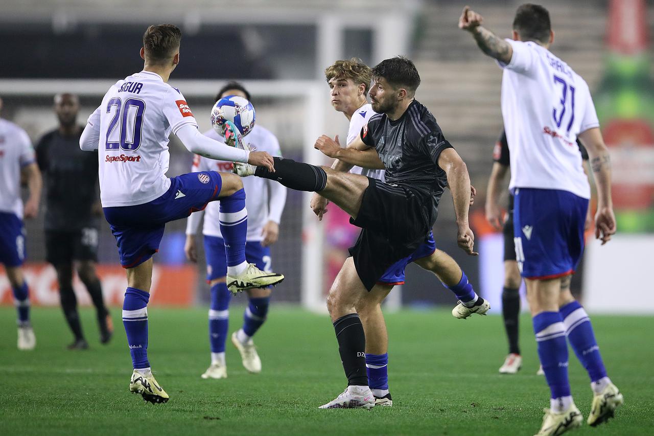 Hajduk i Dinamo sastali se u polufinalu SuperSport Hrvatskog nogometnog kupa