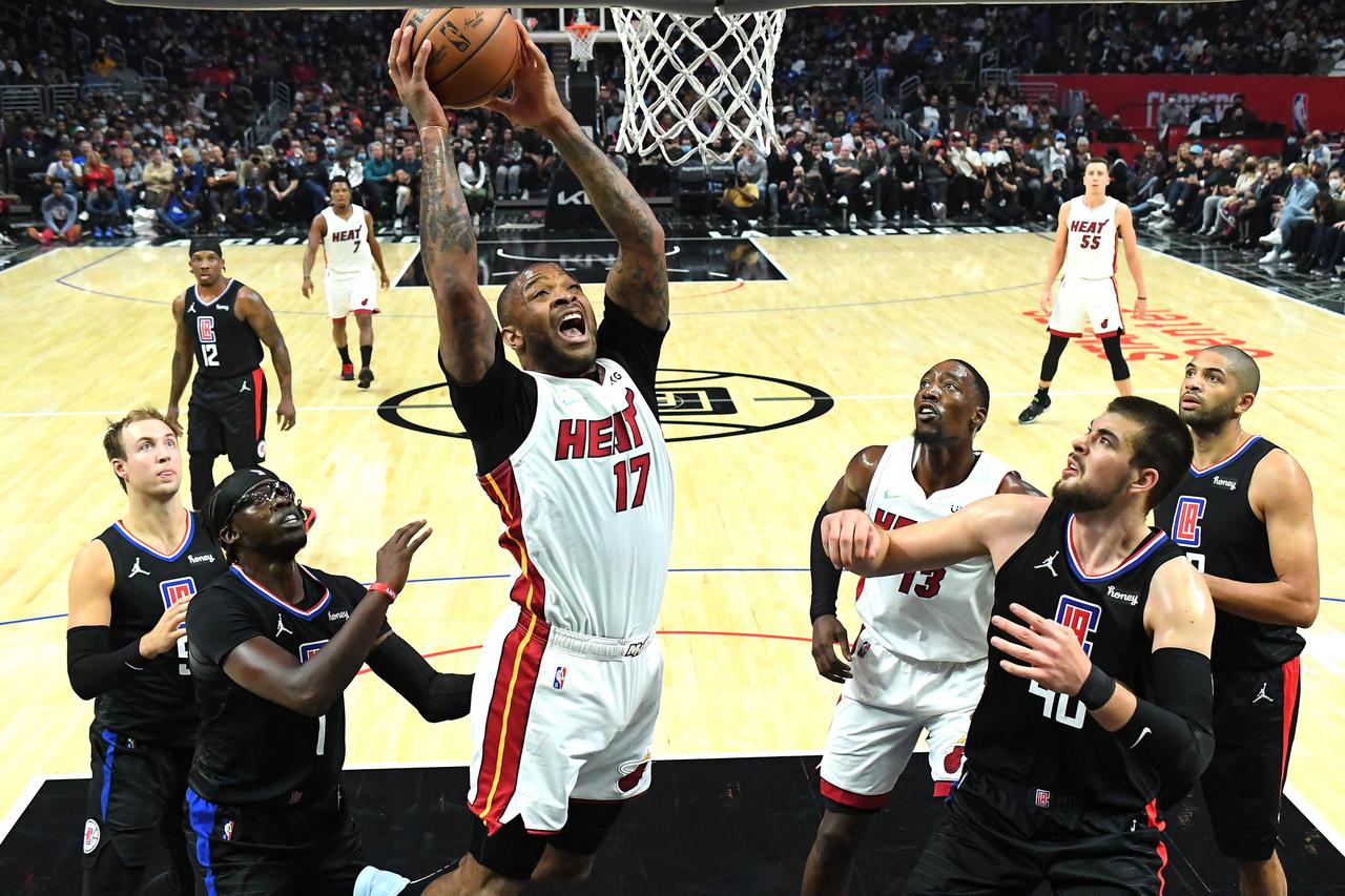 NBA: Miami Heat at Los Angeles Clippers