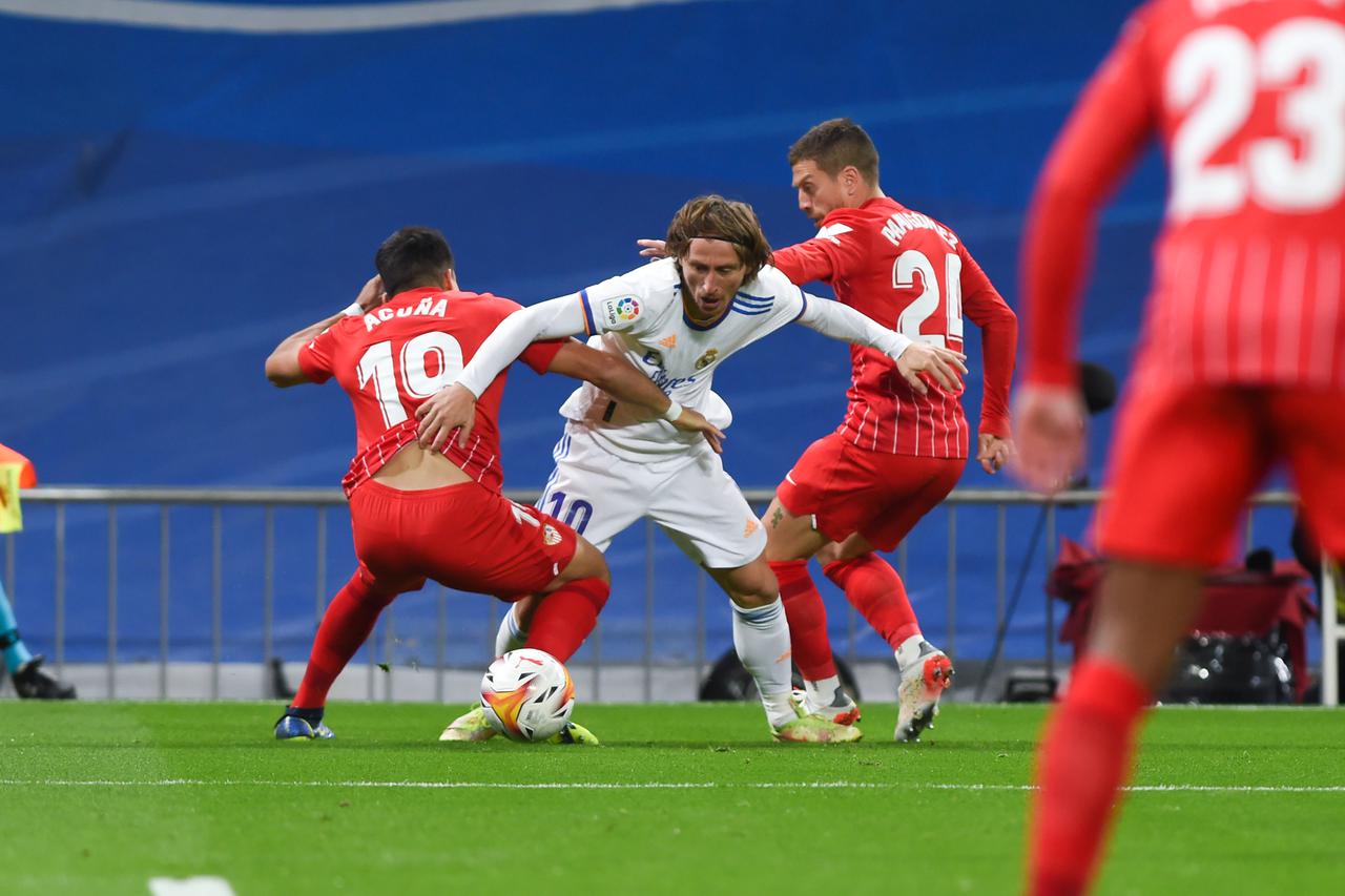 (SP)SPAIN-MADRID-FOOTBALL-SPANISH LEAGUE-REAL MADRID VS SEVILLA FC