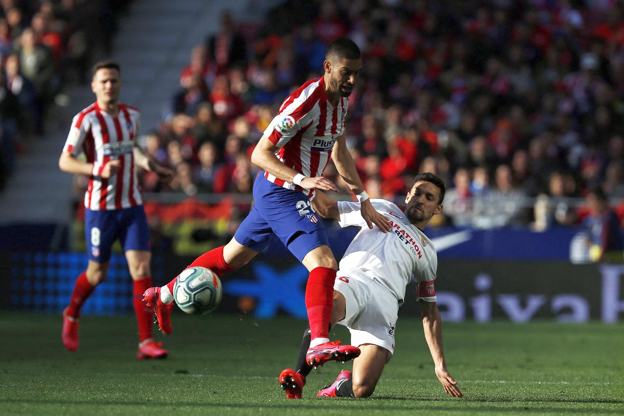 La Liga - Atletico Madrid vs Sevilla FC in Madrid  2-2