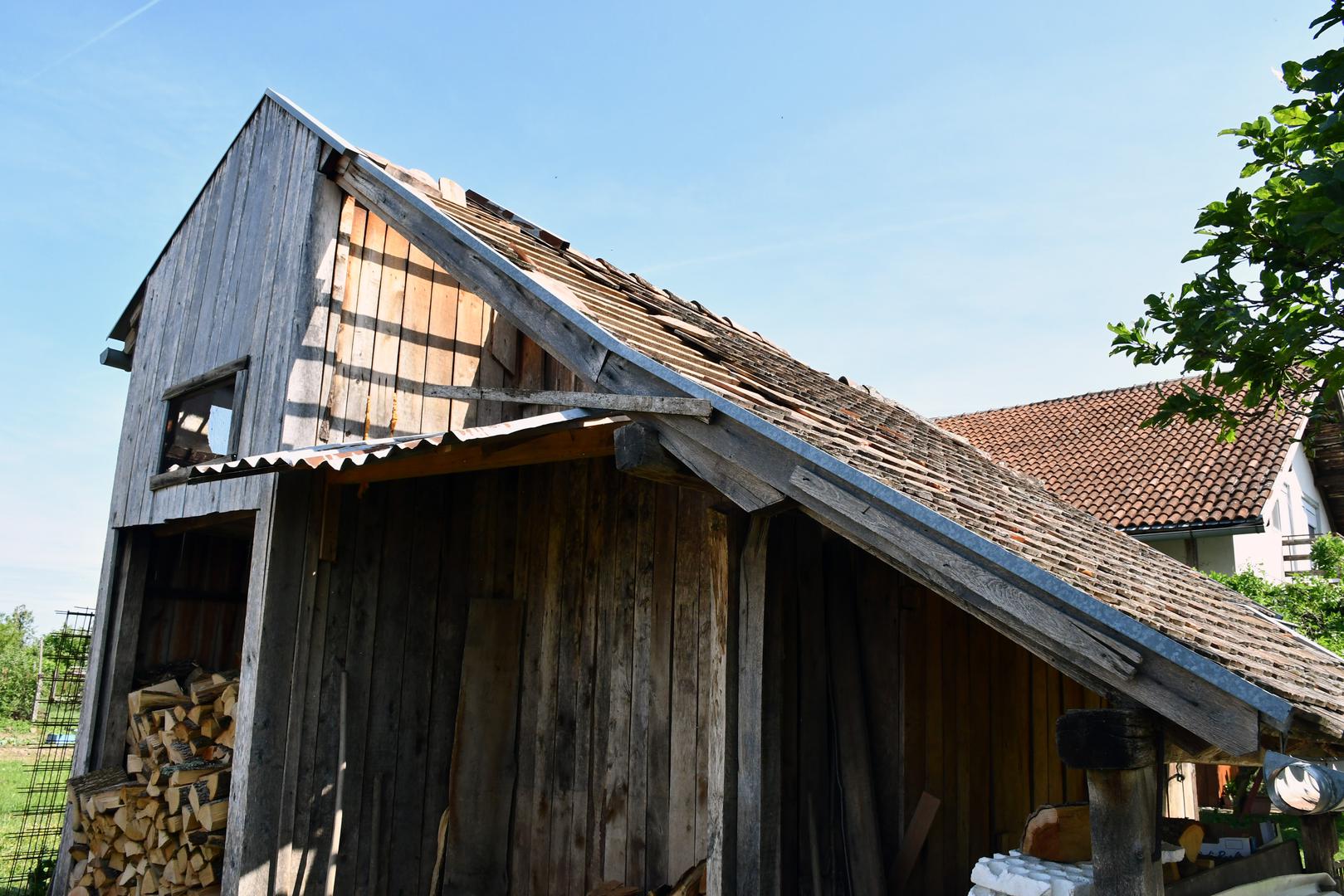 26.05.2022., Sela, Greda - Posljedice jucerasnjeg nevremena vidljive su na svakom koraku. Photo: Nikola Cutuk/PIXSELL Photo: Nikola Cutuk/PIXSELL