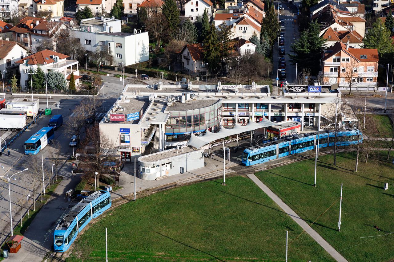 Panorama Zagreba s Borongajskog nebodera