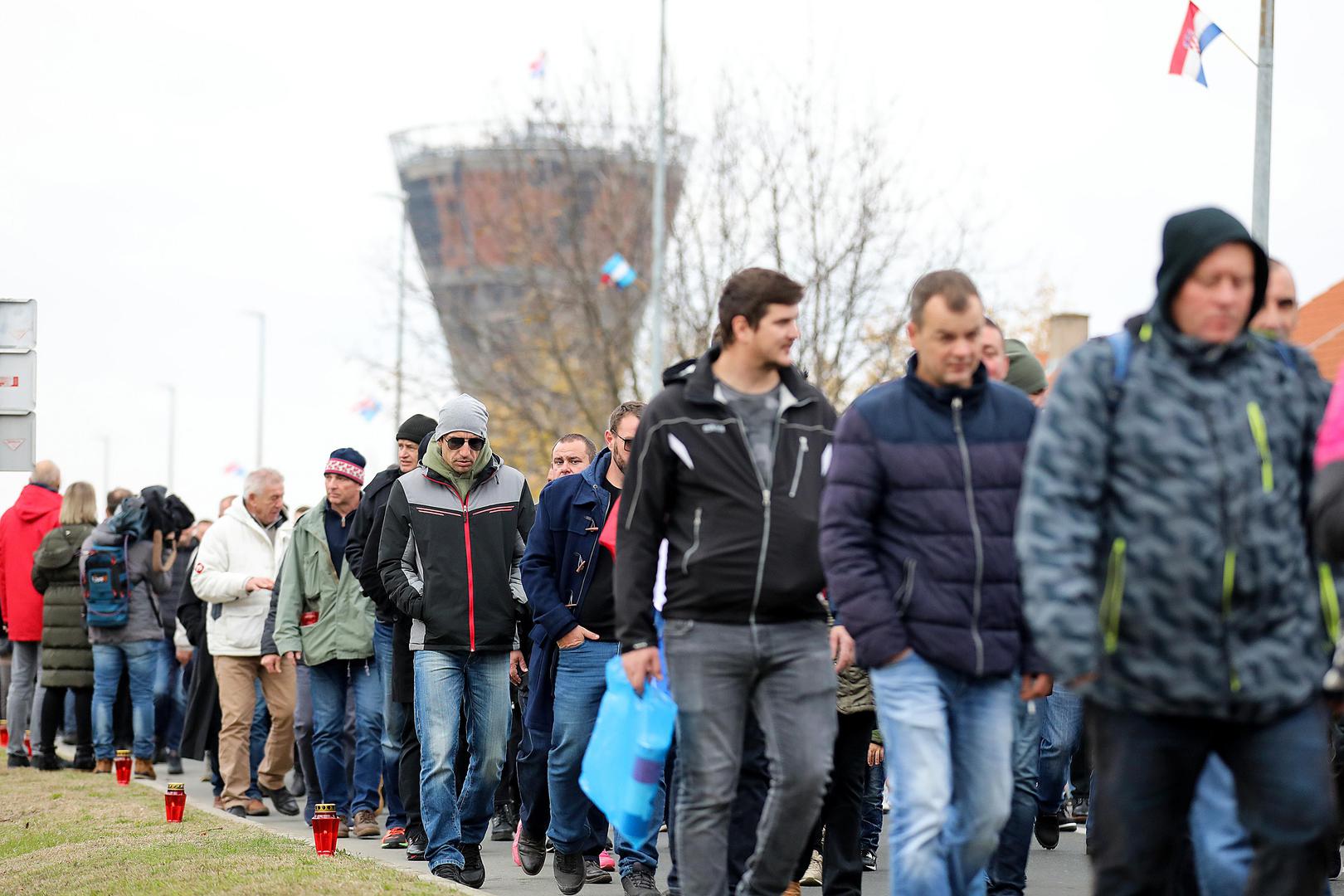 18.11.2021., Vukovar - Obiljezavanje 30. obljetnice vukovarskog stradanja pod nazivom Dan sjecanja na zrtvu Vukovara 1991.- 2021. 