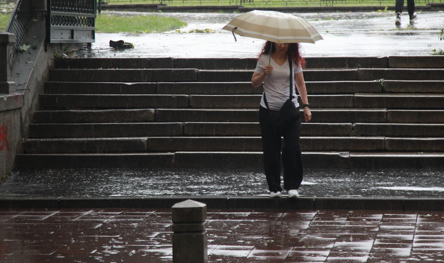 05, August, 2023, Belgrade - A severe storm hit Belgrade..  05, jul, 2023, Beograd - Jako nevreme je pogodilo Beograd.  Photo: Milos Tesic/ATAImages/PIXSELL