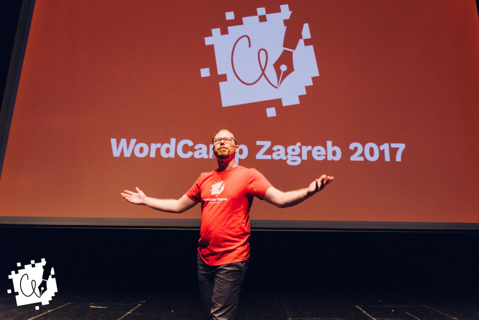 Lucijan Blagonić na zatvaranju WordCampa