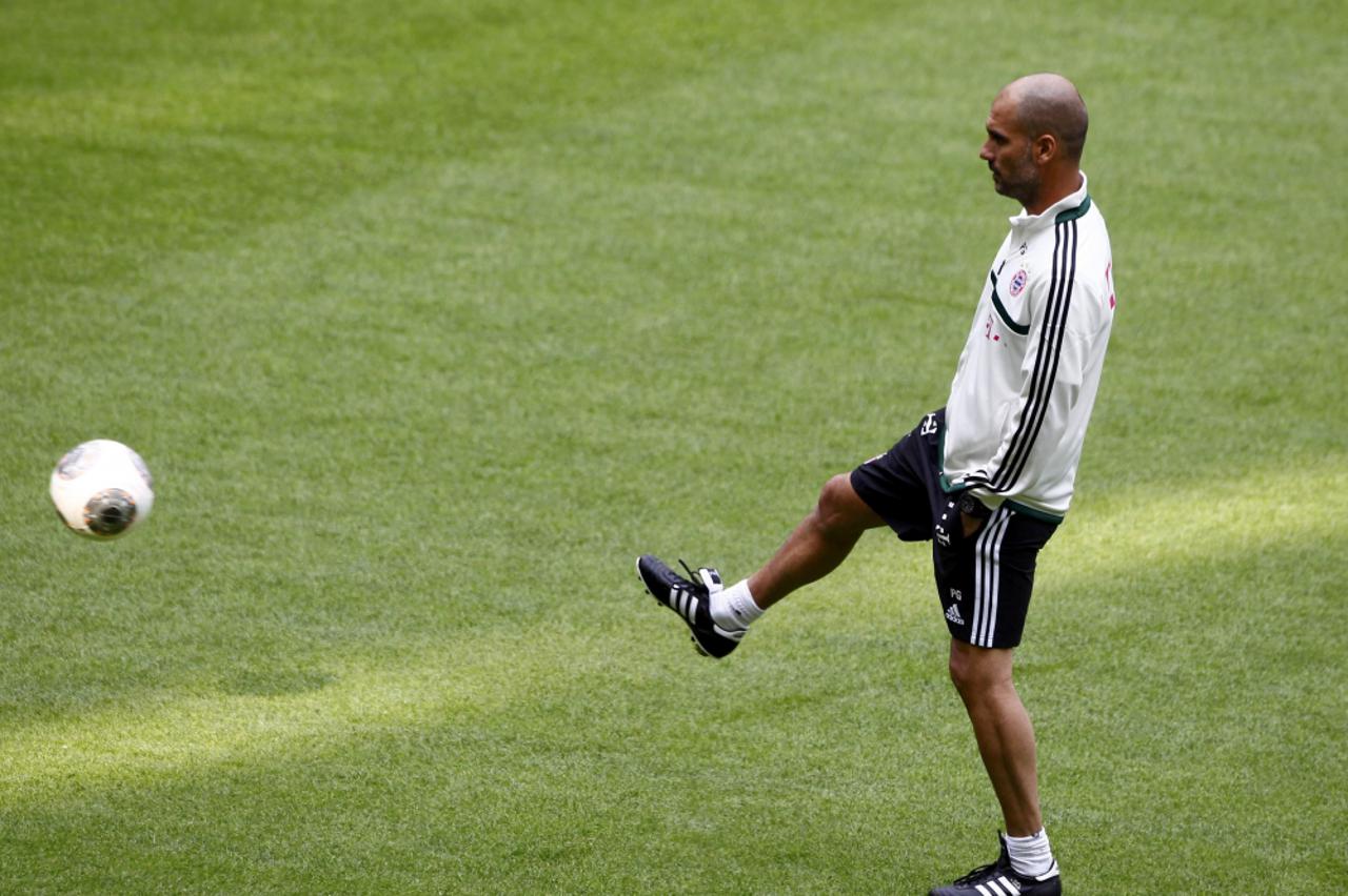 Bayern, Guardiola, trening (1)