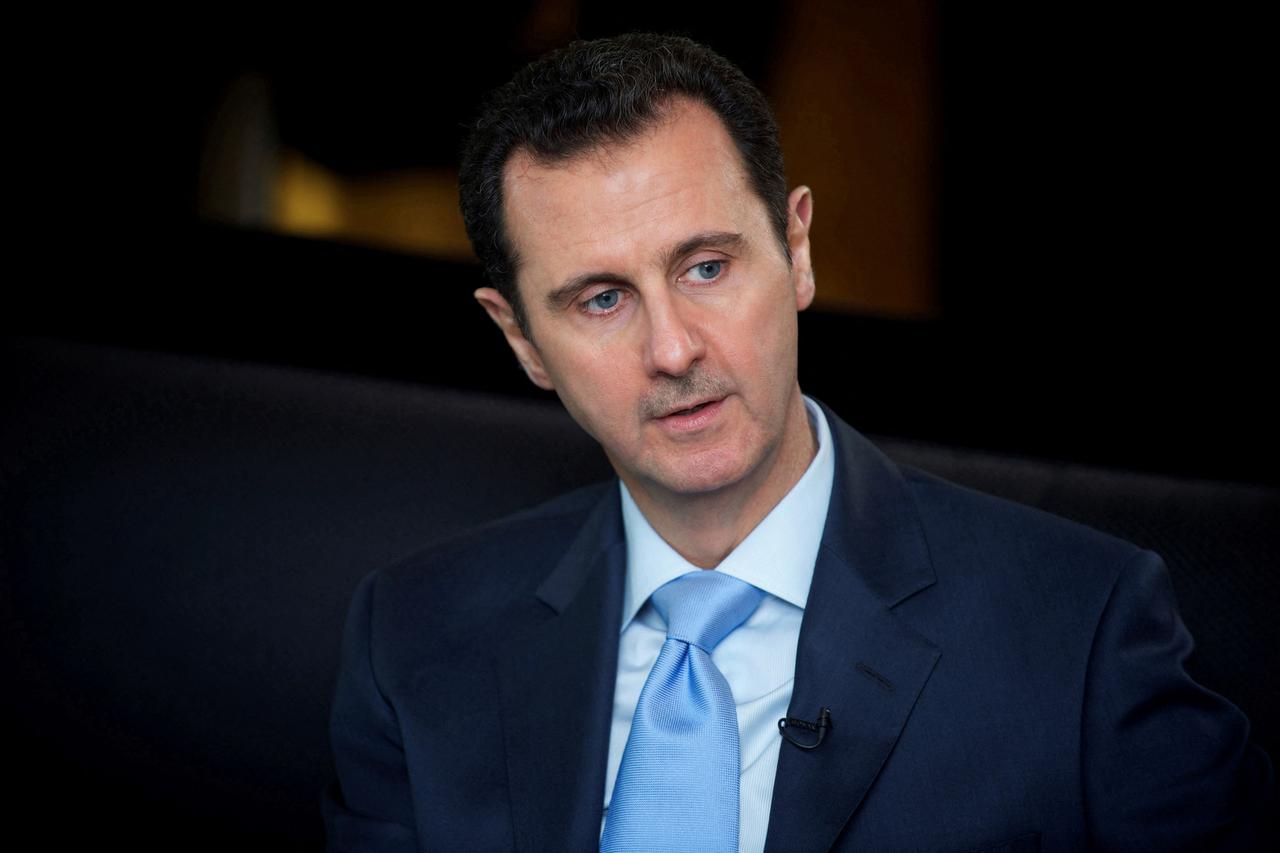 FILE PHOTO: Syria's President Bashar al-Assad is seen during an interview in Damascus