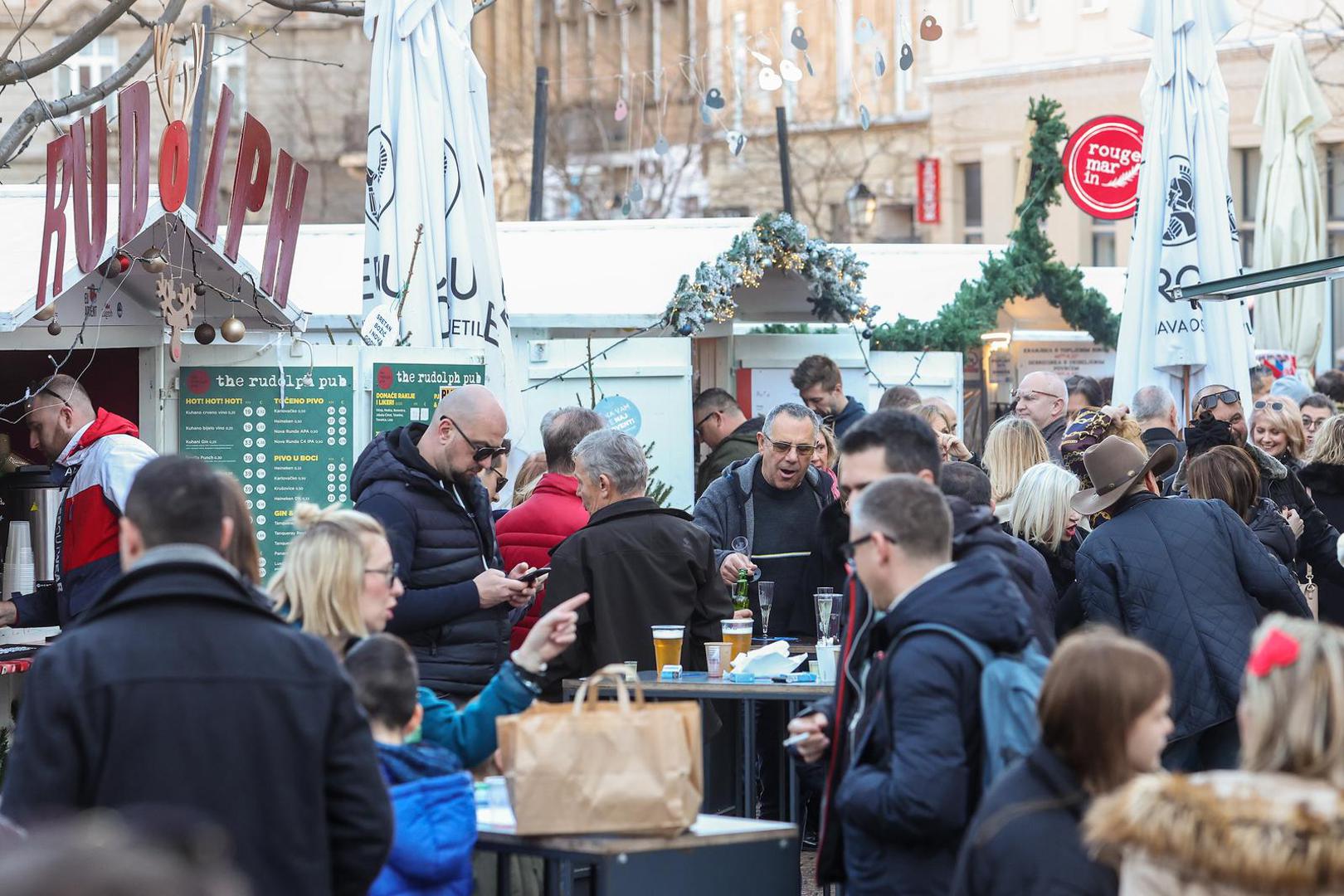 31.12.2022., Zagreb - Guzva u centru grada na zadnji dan 2022 godine. Photo: Luka Stanzl/PIXSELL