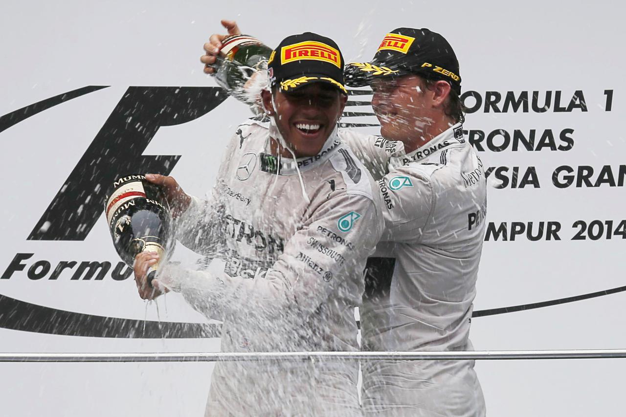 Lewis Hamilton i Nico Rosberg