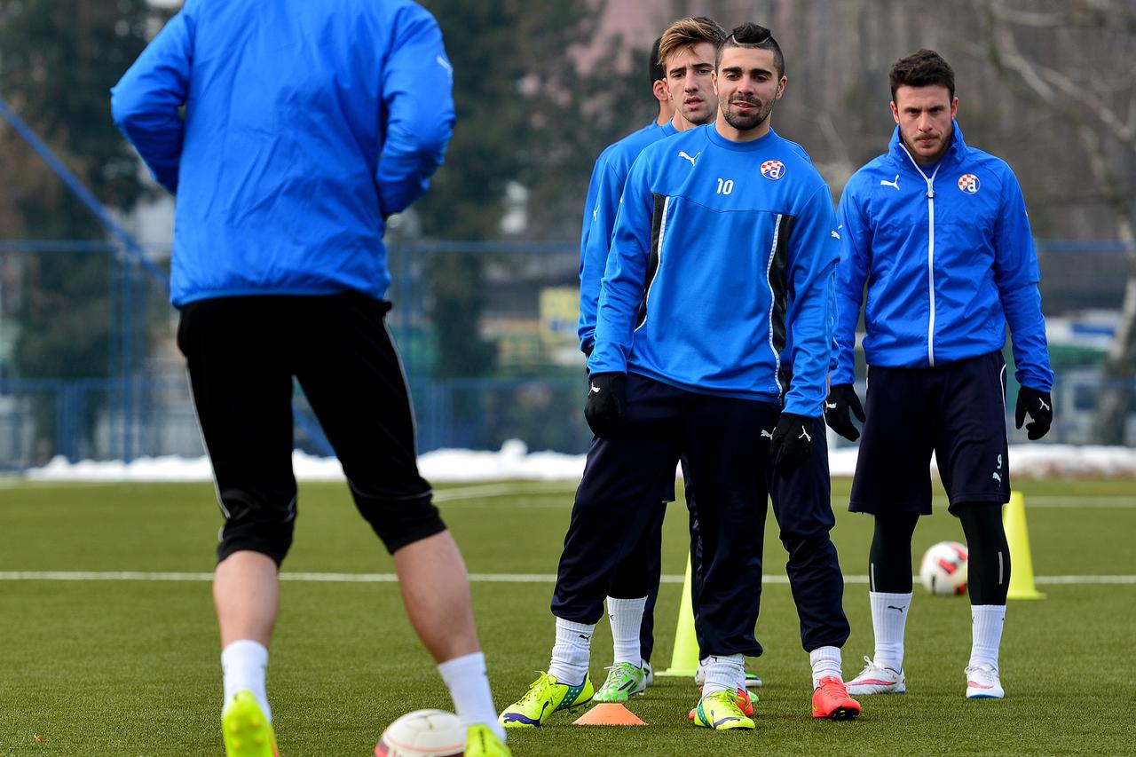 07.01.2015., Zagreb -  GNK Dinamo Zagreb zapoceo zimske pripreme treningom u Maksimiru uoci puta u Rovinj. Paulo Machado. Photo: Marko Prpic/PIXSELL