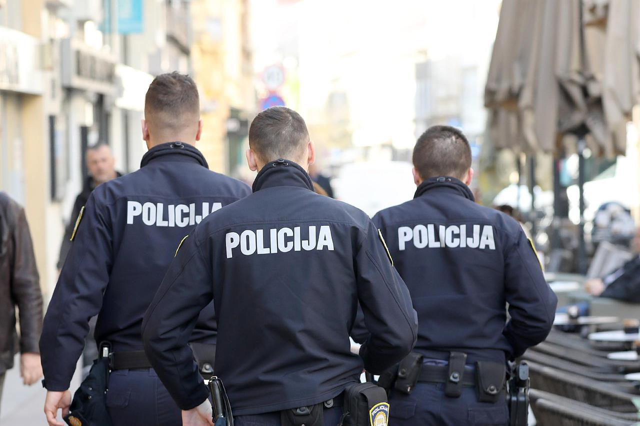 Zagreb: Policajci u ophodnji