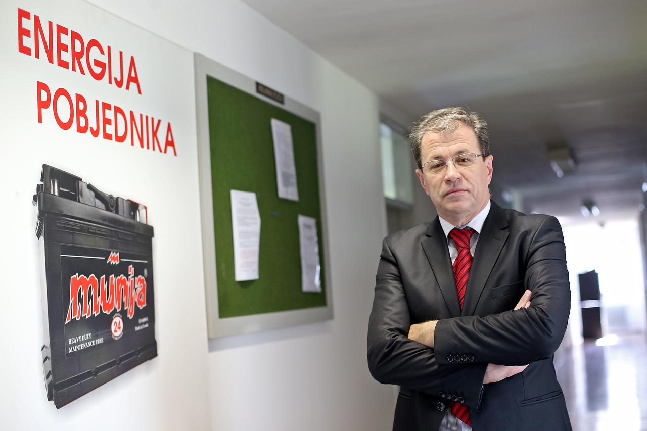 Zagreb: Ivan Miloloža, predsjednik Uprave tvrtke Munja 