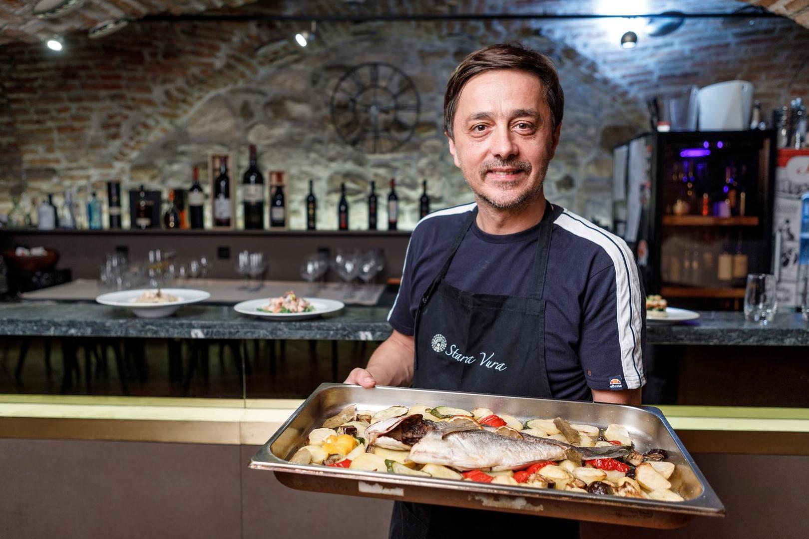 22.07.2020., Zagreb - Restoran Stara Vura u Opatickoj ulici. Tomislav Vuk, vlasnik restorana. 
Photo: Tomislav Miletic/PIXSELL