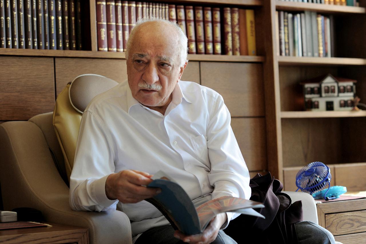 FILE PHOTO: Islamic preacher Fethullah Gulen is pictured at his residence in Saylorsburg, Pennsylvania