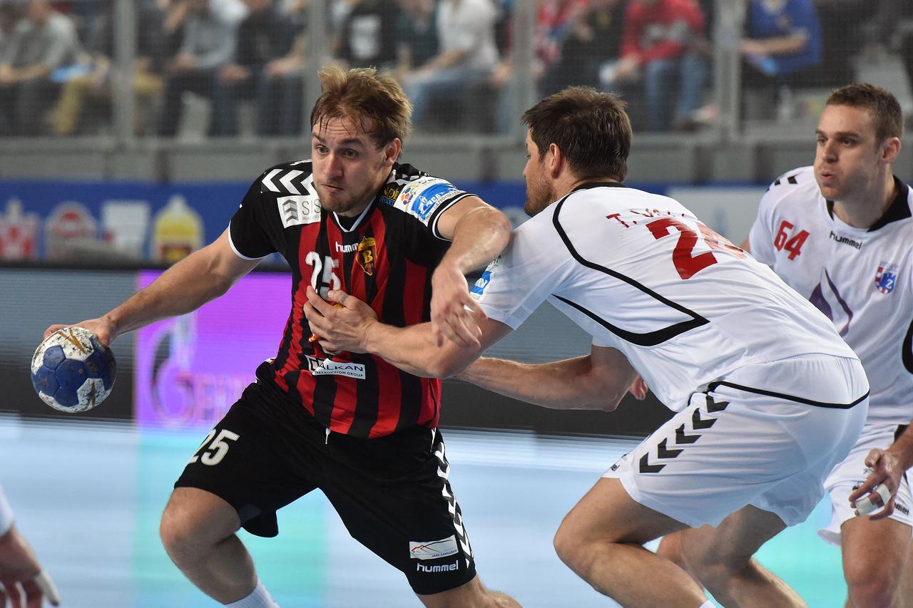 01.04.2016., Varazdin - Final 4 SEHA - Gazprom liga, polufinale, PPD Zagreb - Vardar. Luka Cindric. Photo: Vjeran Zganec-Rogulja/PIXSELL