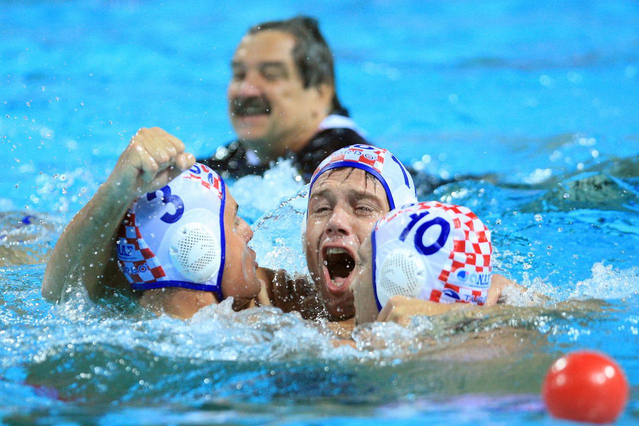 ARHIVA - 2010. Zagreb: Hrvatska vaterpolo reprezentacija postala europski prvak