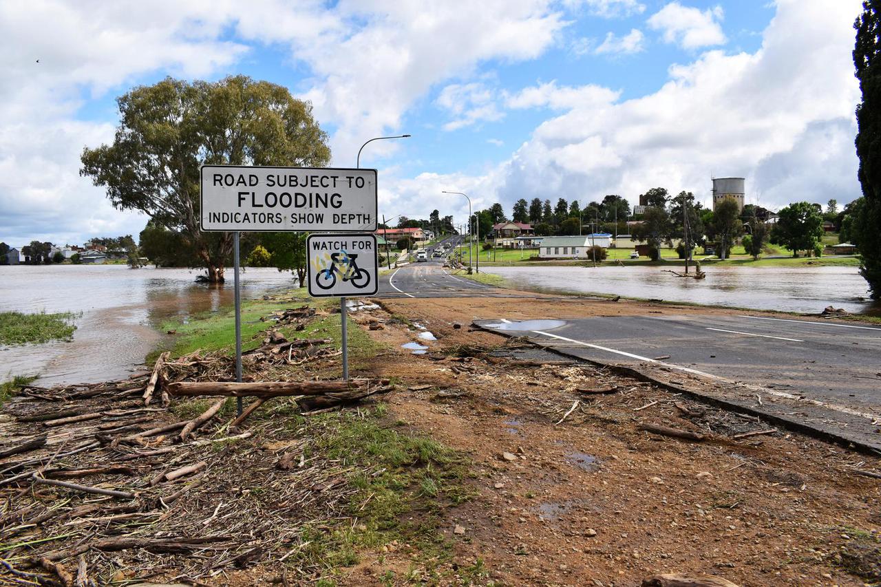 Flooding affects the Central West region of New South Wales