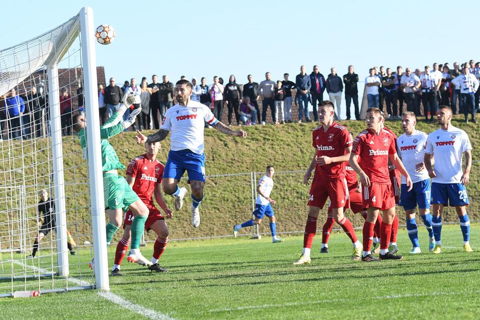 Mladost Ždralovi i Hajduk sastali se u osmini finala SuperSport Hrvatskog nogometnog kupa