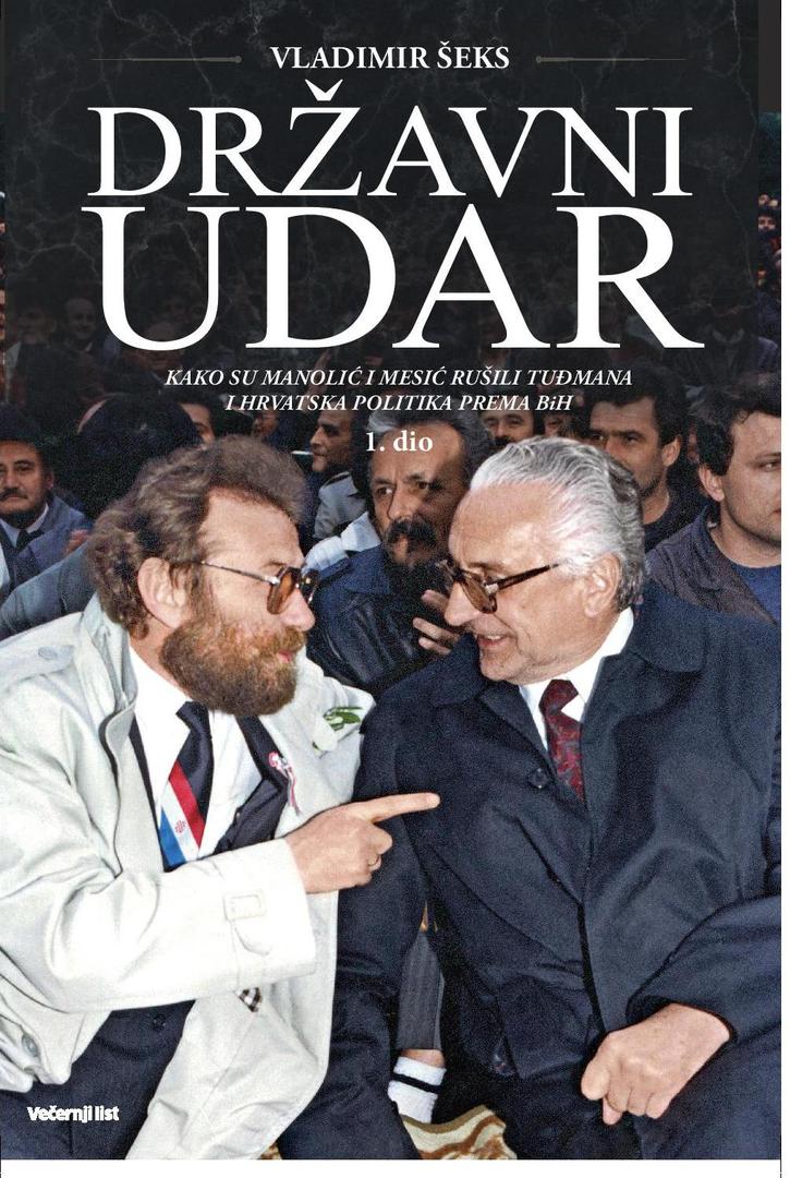 Podnaslov nove knjige Vladimira Šeksa je: “Kako su Manolić i Mesić rušili Tuđmana i hrvatska politika prema BiH”, a u njoj autor donosi 40 transkripata predsjednika Franje Tuđmana. Događaji koje prati idu od kraja 1992. godine do sredine 1994. i govore o pokušajima ljudi iz vrha državne vlasti da izazovu ustavnu i parlamentarnu krizu te sruše HDZ s vlasti i ograniče ovlasti predsjednika Tuđmana.