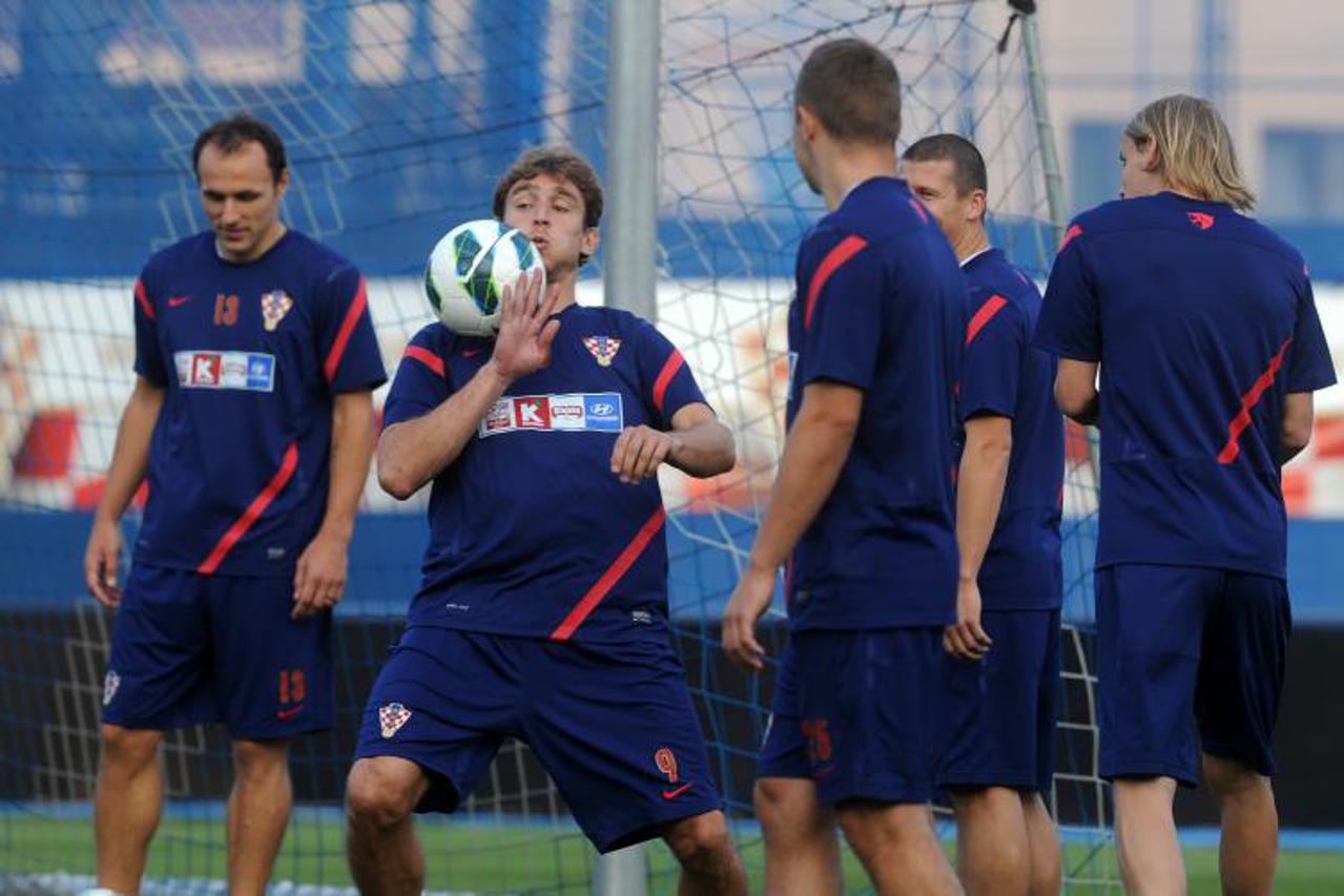 Hrvatska nogometna reprezentacija, trening (1)