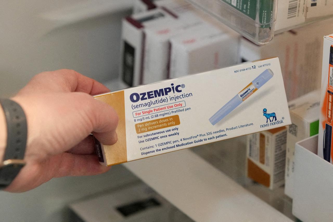 FILE PHOTO: Ozempic is displayed in a pharmacy in Provo