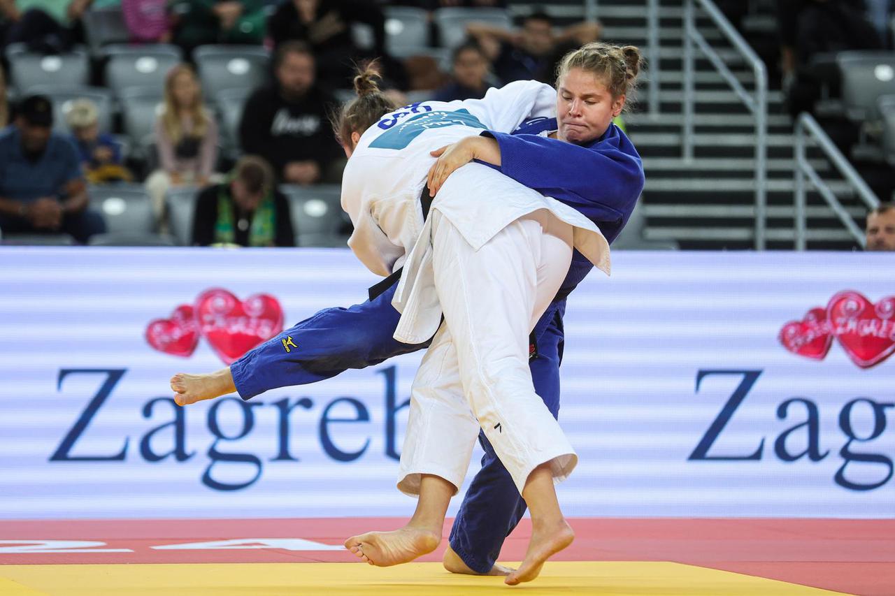 Ijf World Judo Tour Zagreb Grand Prix 2024. Borba Za Broncu, žene +78 Kg, Helena Vuković - Erica Simonetti