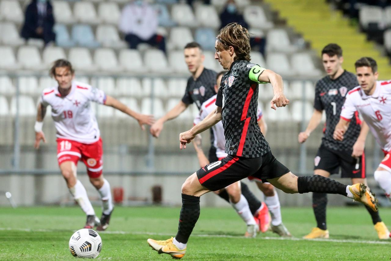 (SP)CROATIA-RIJEKA-FOOTBALL-FIFA WORLD CUP 2022-QUALIFIER-CROATIA VS MALTA