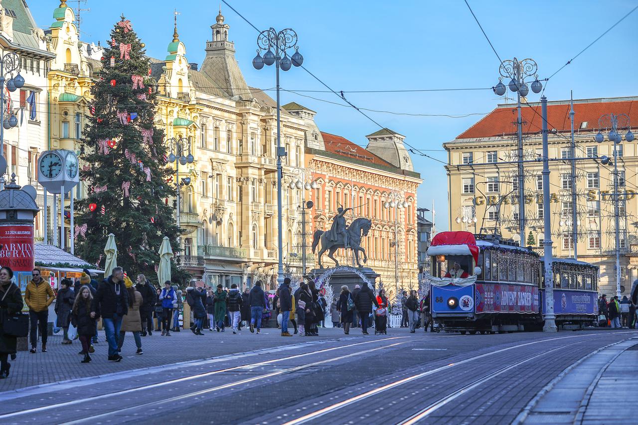 Zagreb: Atmosfera u središtu grada uo?i nadolaze?ih blagdana