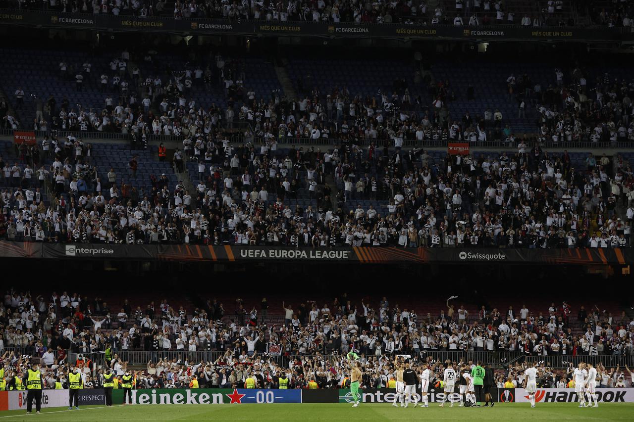 Europa League - Quarter Final - Second Leg - FC Barcelona v Eintracht Frankfurt