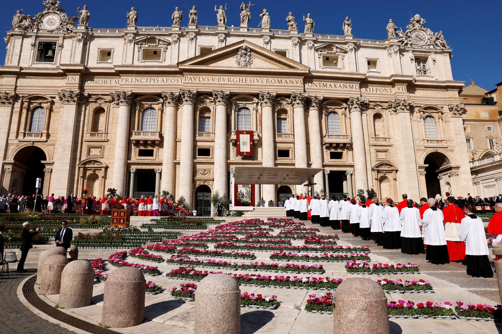 General view of Pope Francis leading the consistory ceremony to elevate Roman Catholic prelates to the rank of cardinal, in Saint Peter's Square at the Vatican, September 30, 2023. REUTERS/Remo Casilli Photo: REMO CASILLI/REUTERS