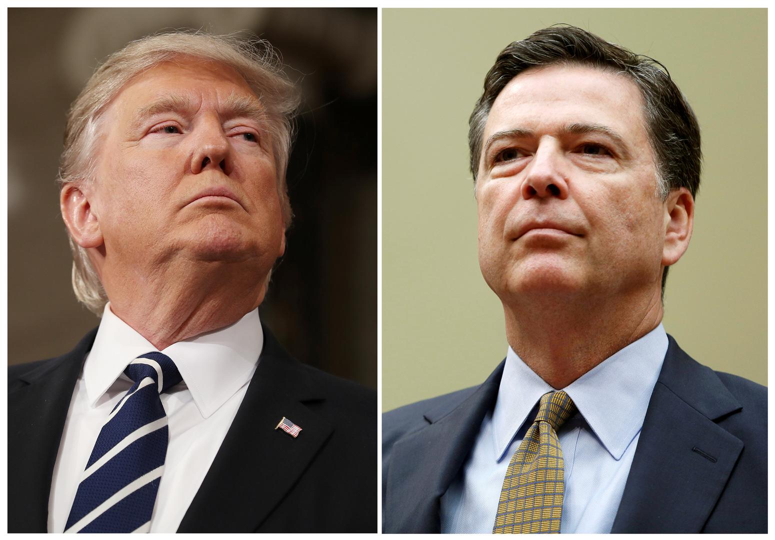 Donald Trump i James Comey