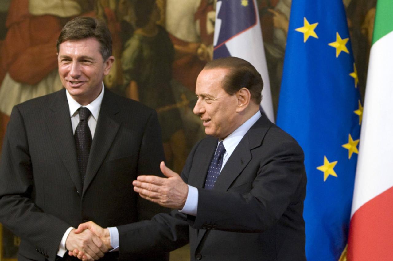 pahor i berlusconi